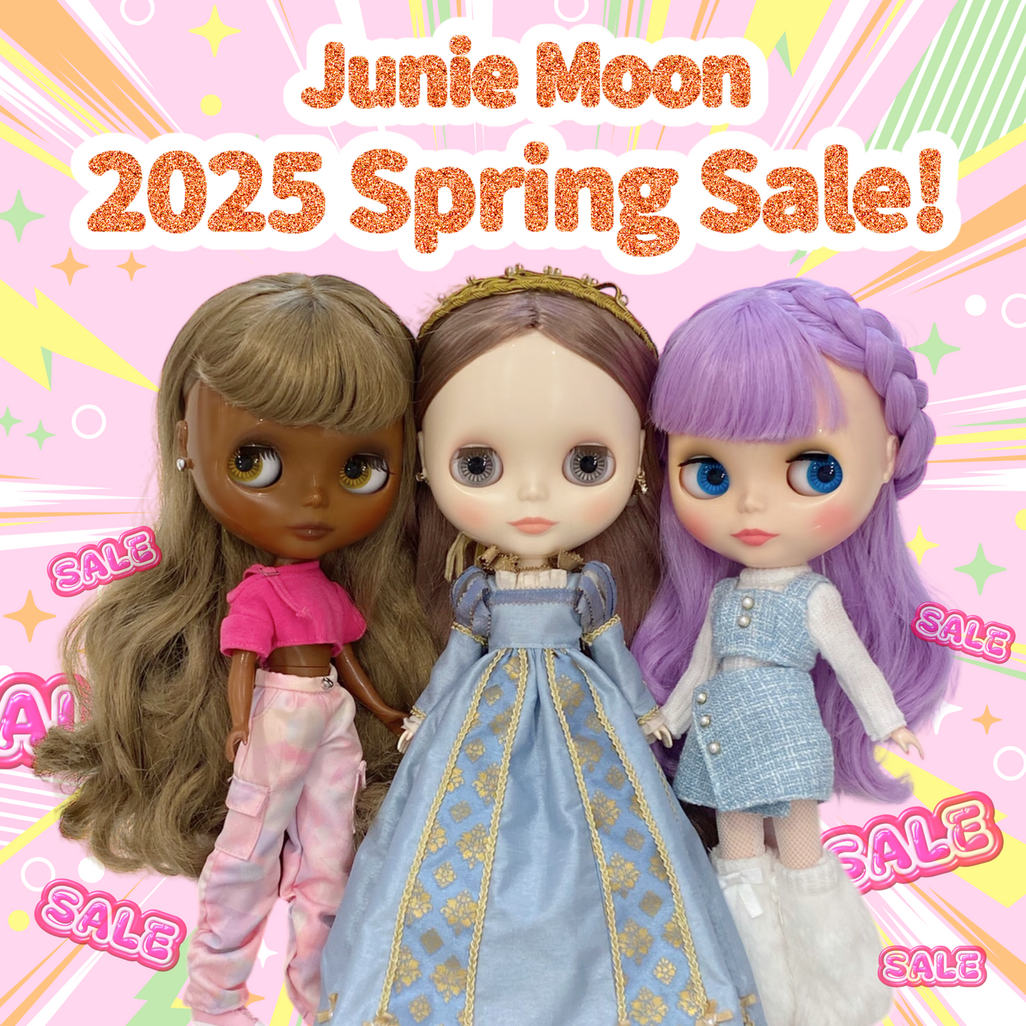 2025ゴールデンウィーク特別企画！スプリングセールをJunie Moon全店で開催します♡
