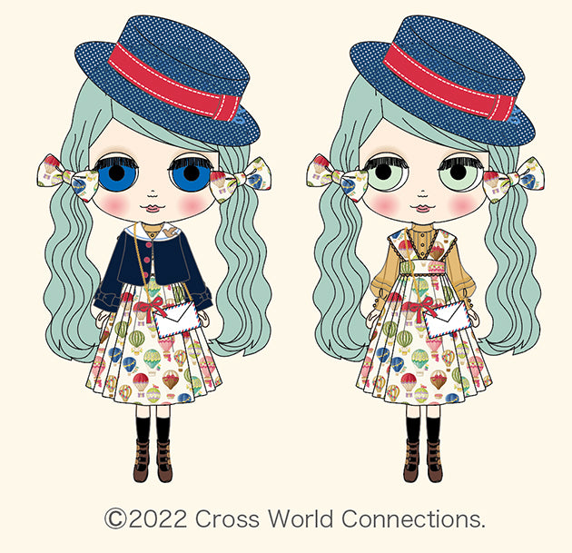 Neo Blythe “Float Away Dream” Illustration
