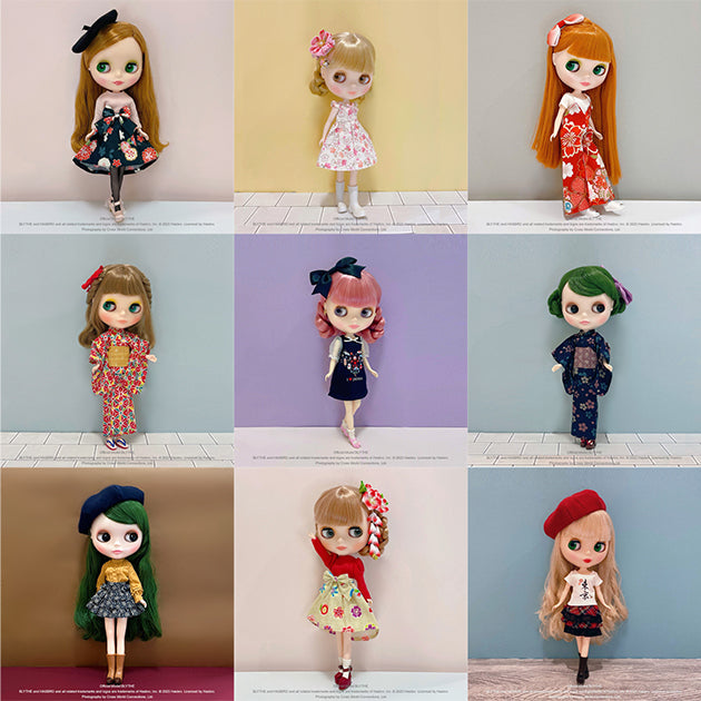 Junie Moonプロデュース「ディアダーリン・ファッション・フォー・ドールズ」では和風アイテムも揃っています！