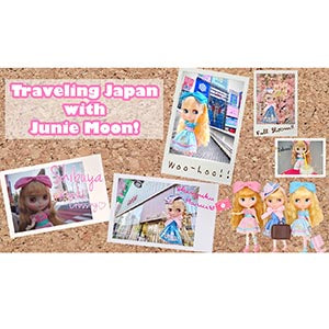 Junie Moon YouTubeチャンネルより、♡ #ネオブライス 20周年お楽しみ企画『Traveling Japan with Junie Moon!』♡のお知らせです！