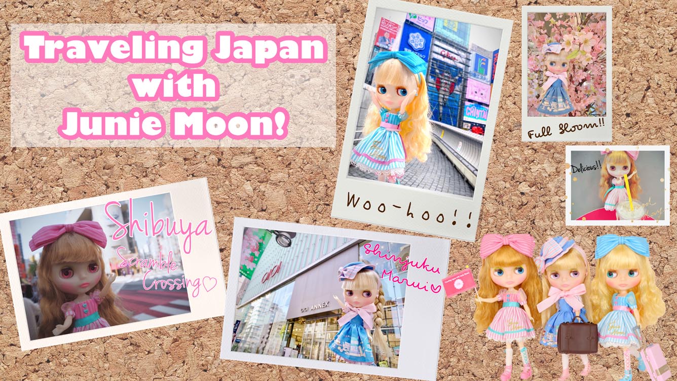 Junie Moon YouTube presents "Traveling Japan with Junie Moon"