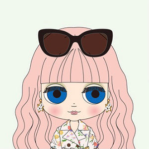 Neo Blythe “Urban Fairy Ellie” Illustration.
