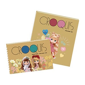 ブライスグッズに新アイテム「クロッキーノートポケット」と「クロッキーノートスクエア」の2種が登場します！