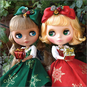 Dear Darling fashion for dollsから、X’masシーズンに向けたドレスセット『デックザホールズ』が発売です！