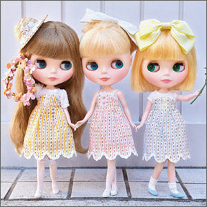 Junie Moonプロデュースのディアダーリン・ファッション・フォー・ドールズから『裾スカラップワンピース』が登場です♪