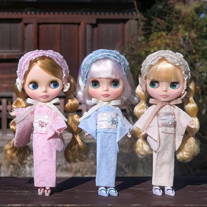 Junie Moonプロデュース Dear Darling fashion for dolls から「レース着物セット」の新カラーが発売です！