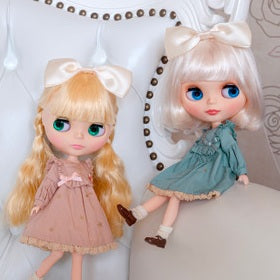 Junie Moonプロデュース Dear Darling fashion for dolls から「スクエアヨークワンピース」が発売です！
