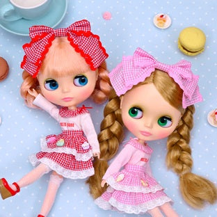 Final Collab! Dear Darling x mezzo piano Gingham Check Dress Set💖