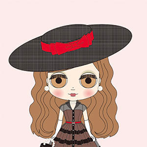 Neo Blythe “Brenda's Extraordinary Day” Illustration.