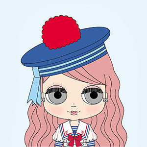 We're thrilled to reveal the official illustration for the CWC Limited Edition Neo Blythe, “Sailing Dominique”.