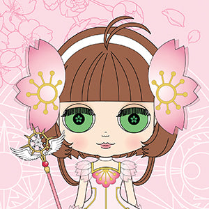 "Release!" A collaboration doll featuring "Cardcaptor Sakura" and Blythe is coming soon! We're excited to announce the artwork for the CWC Limited Neo Blythe "Blythe🩷Cardcaptor Sakura".