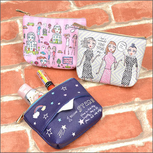 Jeffrey Fulvimari Daily Pouch & Tissue Pouch.