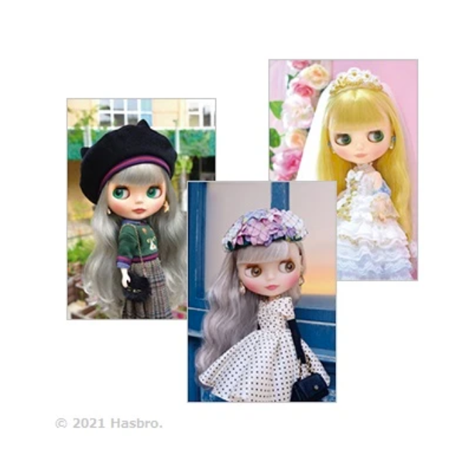 Is that a Blythe postcard in your bag? New designs launch!