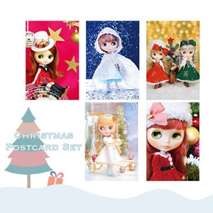 Blythe Christmas Postcard Set.