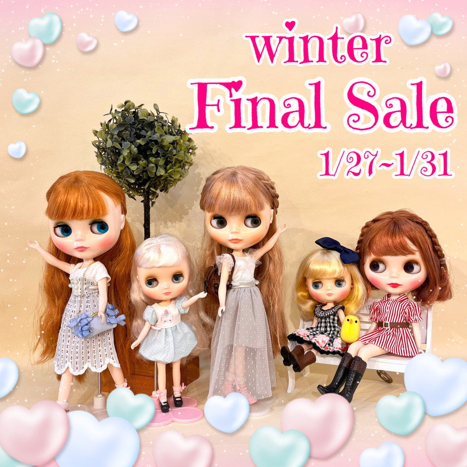 1月27日（金）からWinter Final Sale開催♪