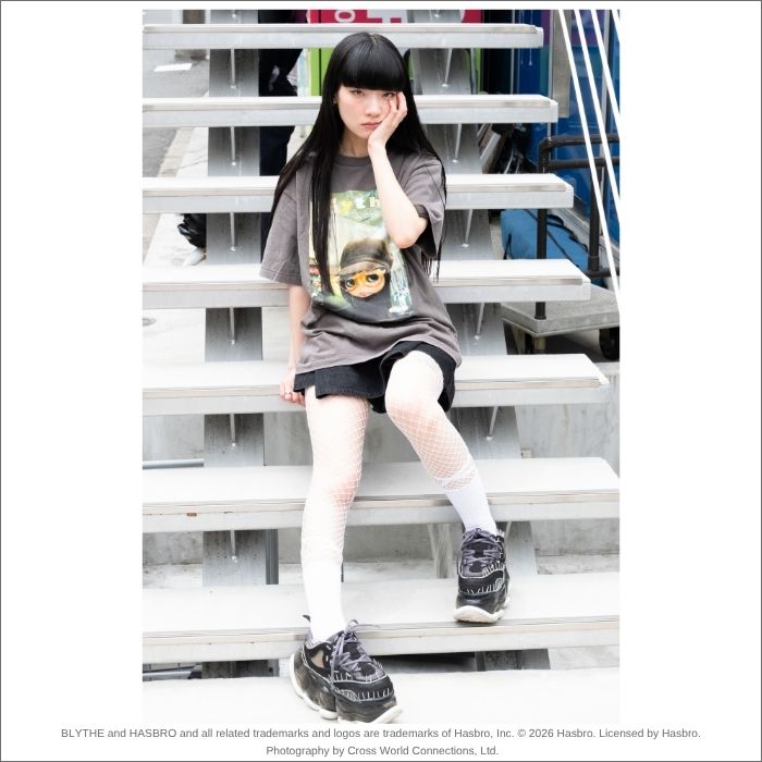 ブライス「ヴィンテージライクTシャツ」