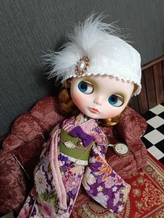ドレスセット（ネオブライスサイズ）「ピオニー・オブ・ラブ」by 夢人屋呉服店