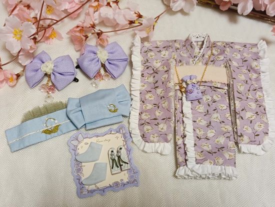 ドレスセット（ネオブライスサイズ）「リリー・オブ・ザ・バレー」by 夢人屋呉服店