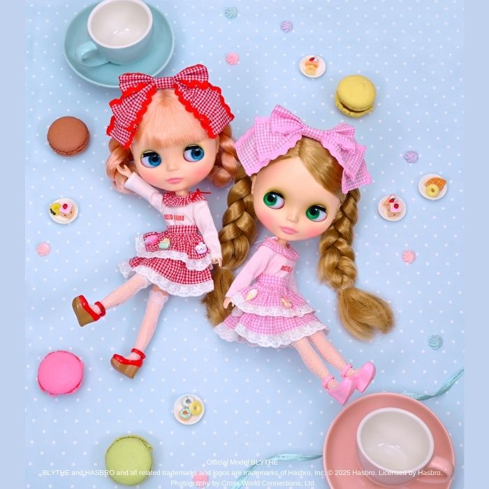 Dear Darling fashion for dolls  "mezzo piano Gingham Check Dress Set "