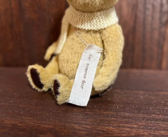☆OOAK☆ Plush Toy “TOY BOX in Luv-able & Hug-able (Yellow)” by Naomi Bear