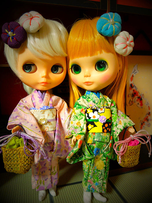 Dress set (Neo Blythe Size) “Flowering Wisteria” by chic☆rin
