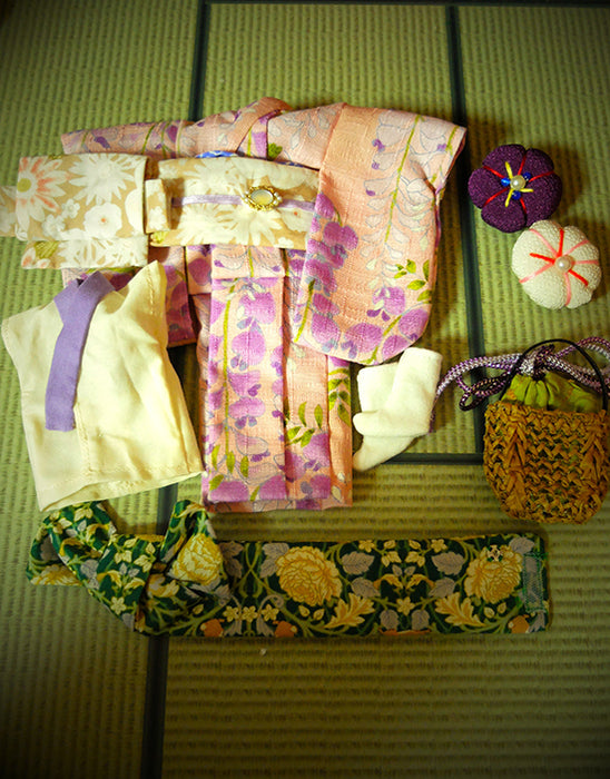 Dress set (Neo Blythe Size) “Flowering Wisteria” by chic☆rin