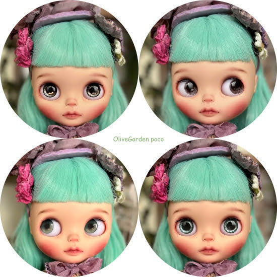 ☆OOAK☆ Artist original doll (Neo Blythe) “Meisje als een boeket – Girl Like a Bouquet” by Olive Garden poco × sankichi
