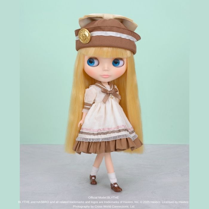 Dear Darling fashion for dolls "Sailor Set Brown (Online Shop Limited)"