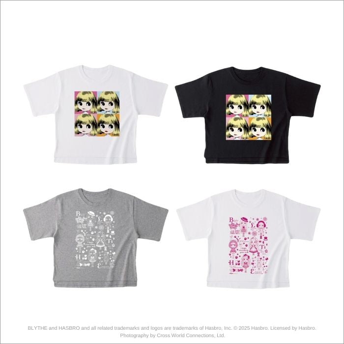 Blythe "Big T-shirts cropped"