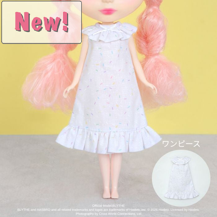 Dear Darling fashion for dolls "Loving Care Dress" - Sprinkle