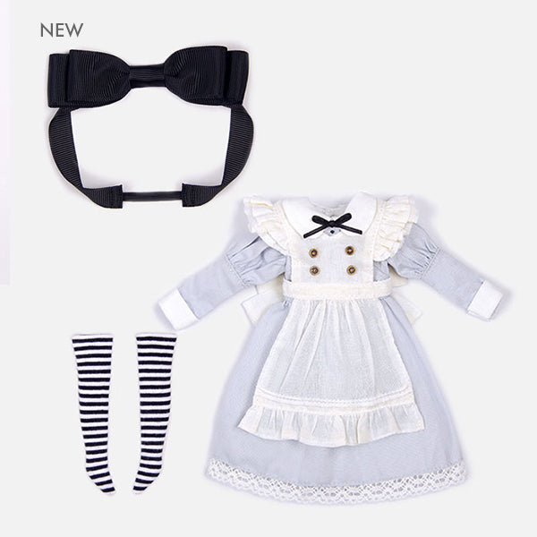 Dear Darling fashion for dolls「アリスセット」ブルーグレー