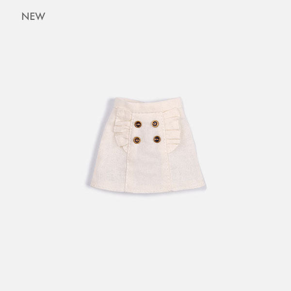Dear Darling fashion for dolls "Design Mini Skirt" White