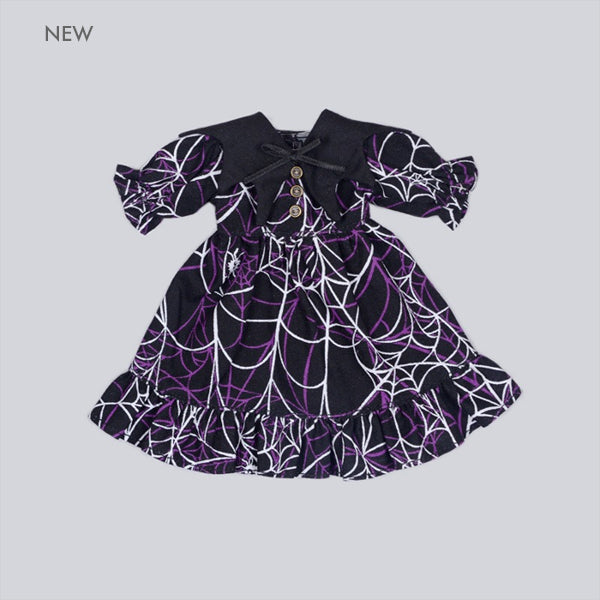 Dear Darling fashion for dolls「つけ襟付きワンピースセット」 スパイダーウェブ