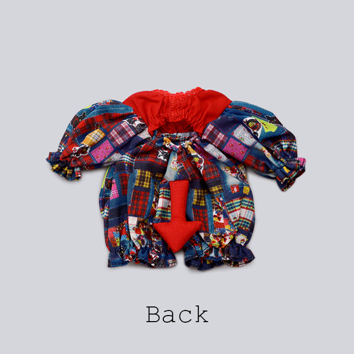 Dear Darling fashion for dolls "Hysteric Mini Collaboration: DEVILKIN Set" Red