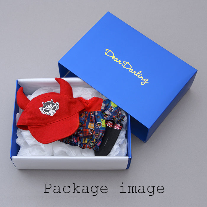 Dear Darling fashion for dolls "Hysteric Mini Collaboration: DEVILKIN Set" Red