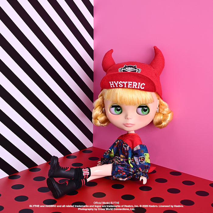 Dear Darling fashion for dolls "Hysteric Mini Collaboration: DEVILKIN Set" Red