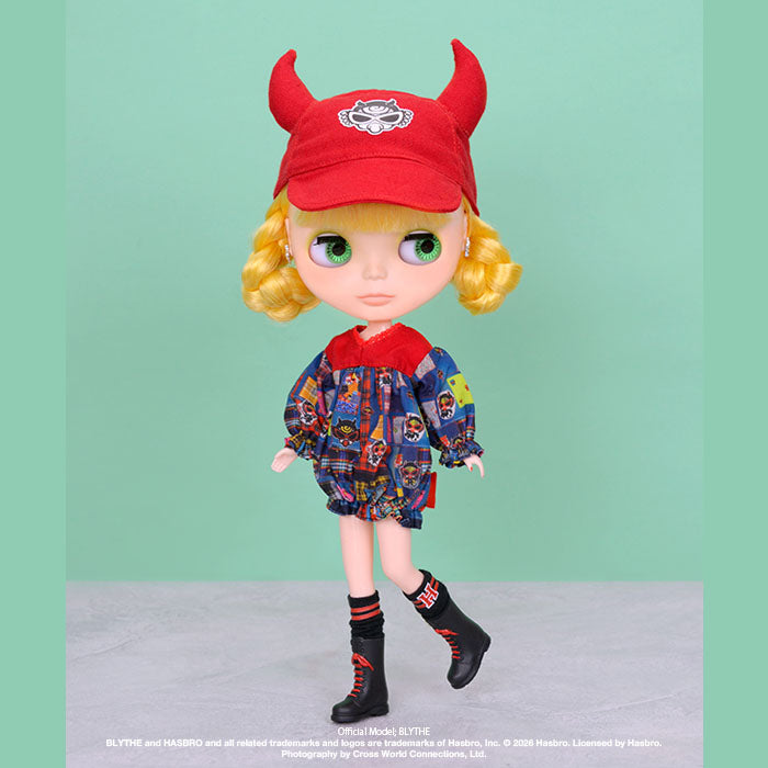 Dear Darling fashion for dolls "Hysteric Mini Collaboration: DEVILKIN Set" Red