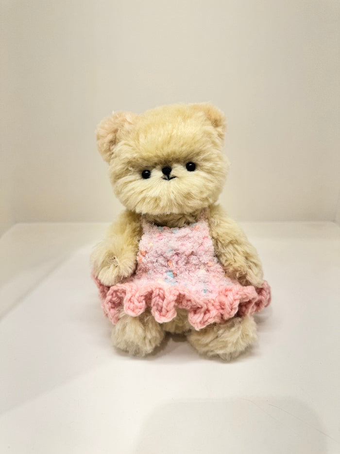 ぬいぐるみ「①もふもふくまさん（ピンク）」by mou-bear♡