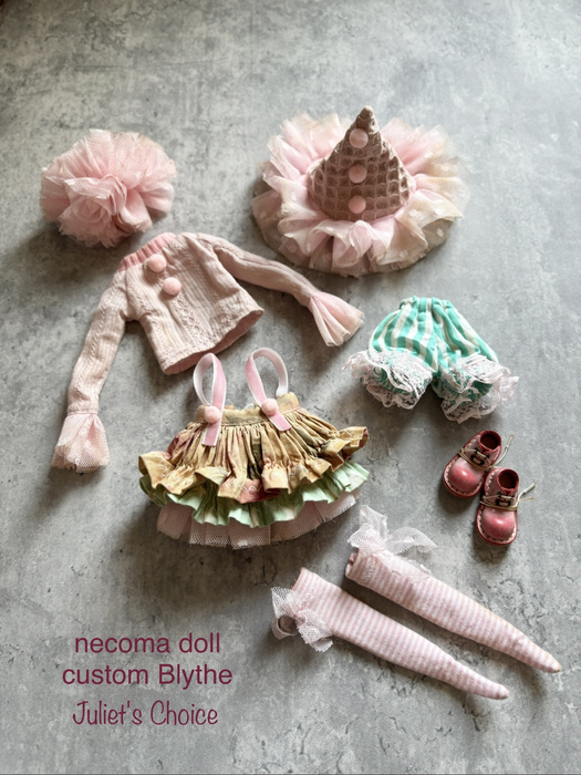 ☆一点物☆ アーティストオリジナルドール(ネオブライス)「月あかりのピエロ」by necoma doll