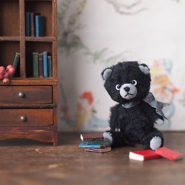 ☆一点物☆ぬいぐるみ「Noir」by Bear attic