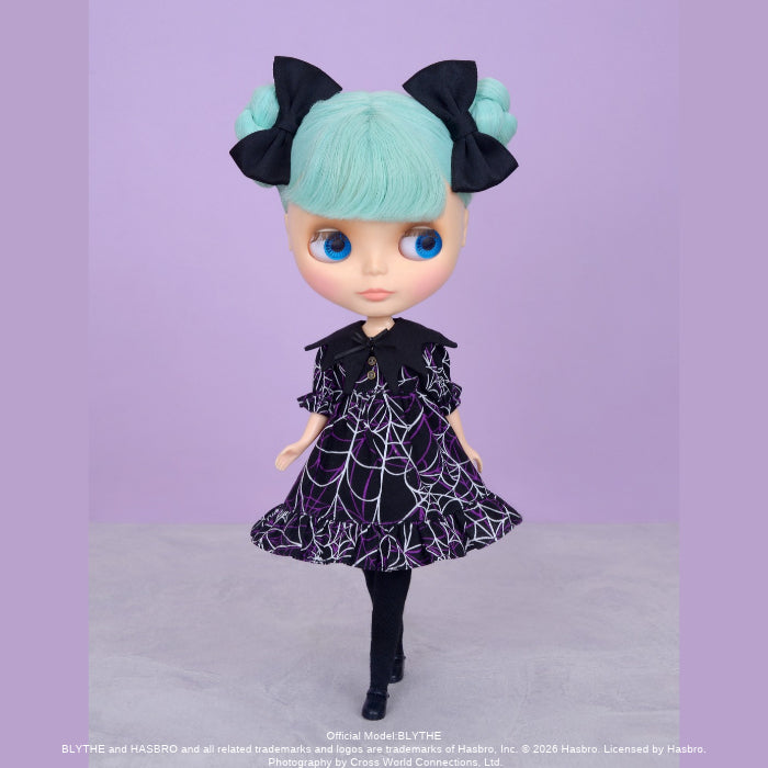 Dear Darling fashion for dolls「つけ襟付きワンピースセット」 スパイダーウェブ