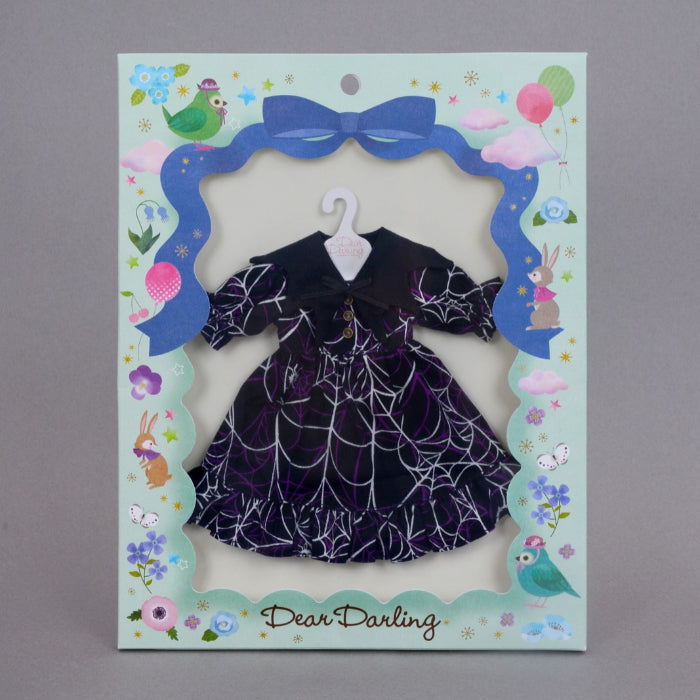 Dear Darling fashion for dolls「つけ襟付きワンピースセット」 スパイダーウェブ