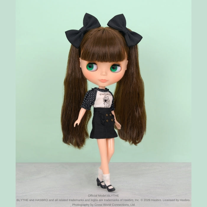 Dear Darling fashion for dolls "Design Mini Skirt" Black