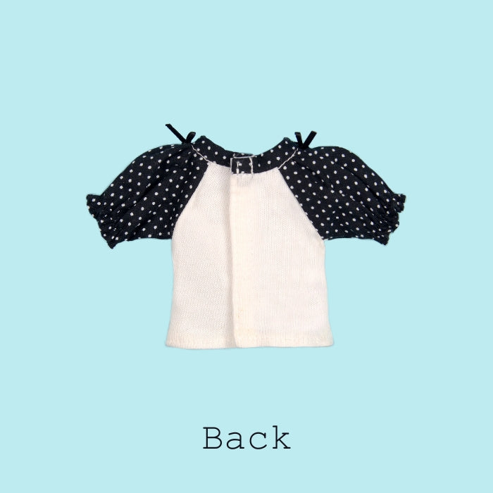 Dear Darling fashion for dolls "Printed Raglan T-Shirt" White