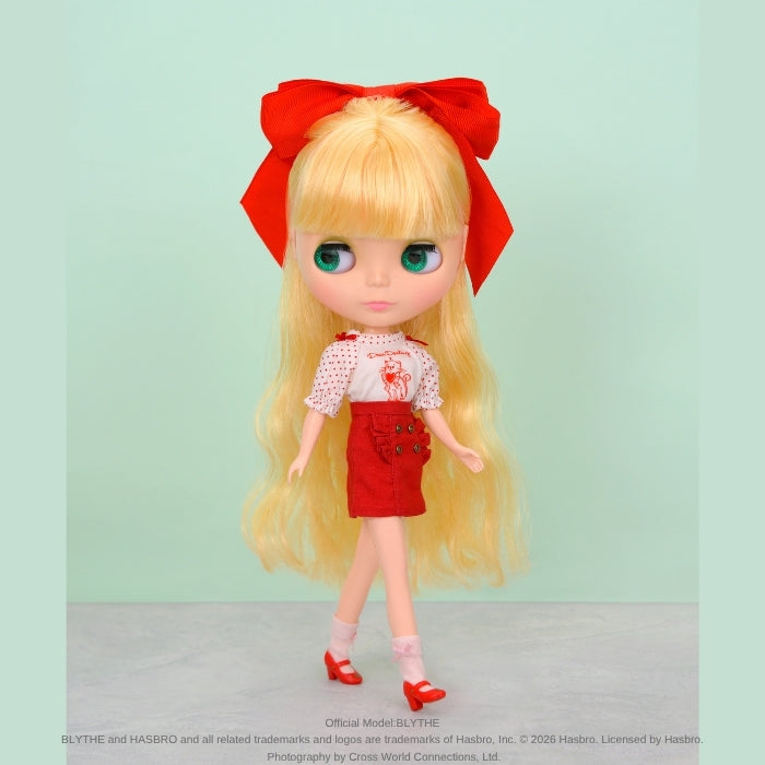 Dear Darling fashion for dolls "Design Mini Skirt" Red