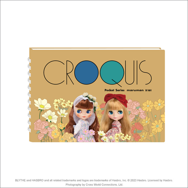 Blythe "croquis notebook pocket"