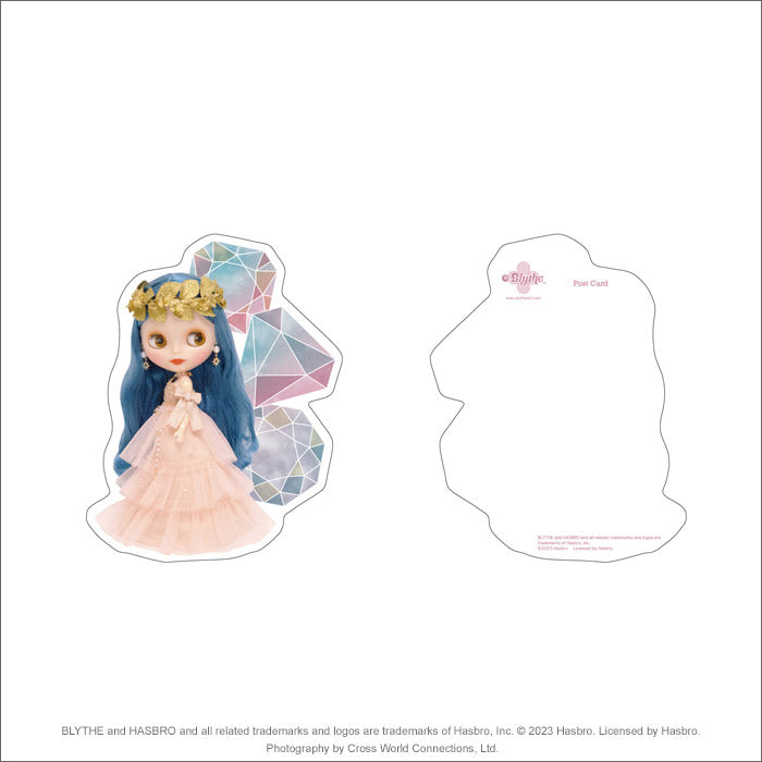 Blythe "die-cut postcards"
