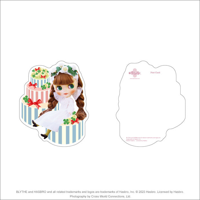Blythe "die-cut postcards"