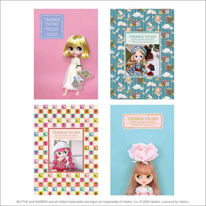 Blythe "Monthly Notebook"