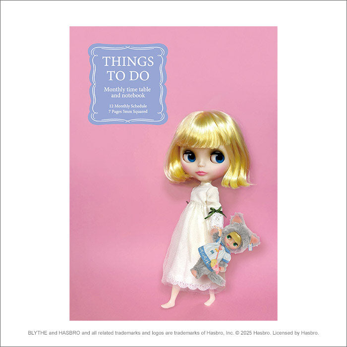 Blythe "Monthly Notebook"
